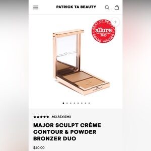 PATRICK TA Major Sculpt Crème Contour & Powder Bronzer Duo - She’s Statuesque